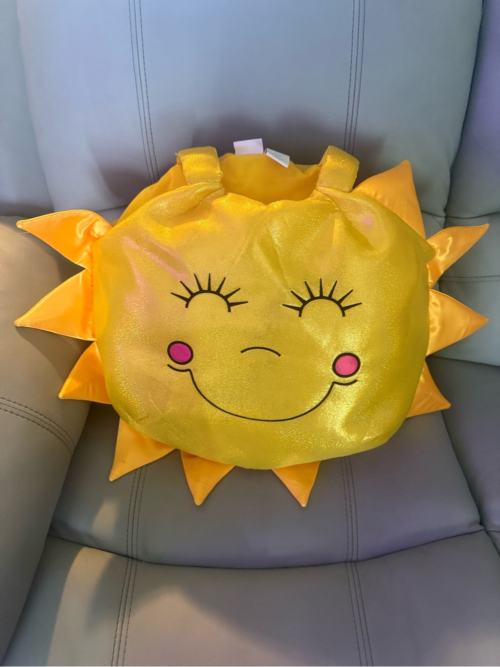 Fun of a Kind Sun Costume Yellow Polyester, One Size Sz 3-7  Walking on Sunshine